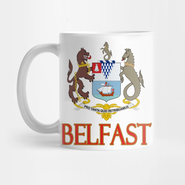 Belfast, Northern Ireland - Coat of Arms Design by Naves